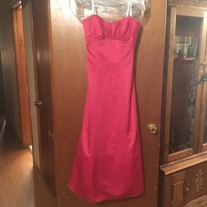 Strapless formal dress